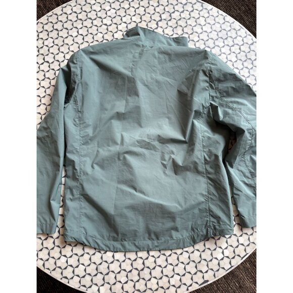 Nautica Medium Mens Green Water-Resistant Wind Jacket - Picture 2 of 4